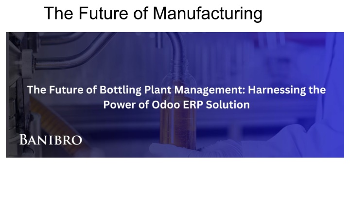 the future of manufacturing n.w