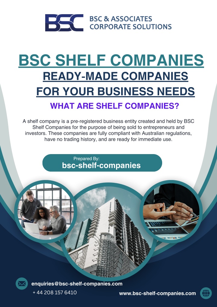 bsc shelf companies ready made companies for your n.w