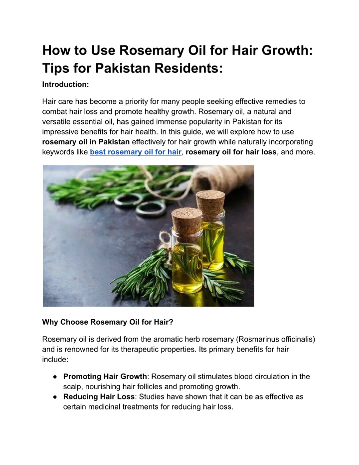 how to use rosemary oil for hair growth tips n.w