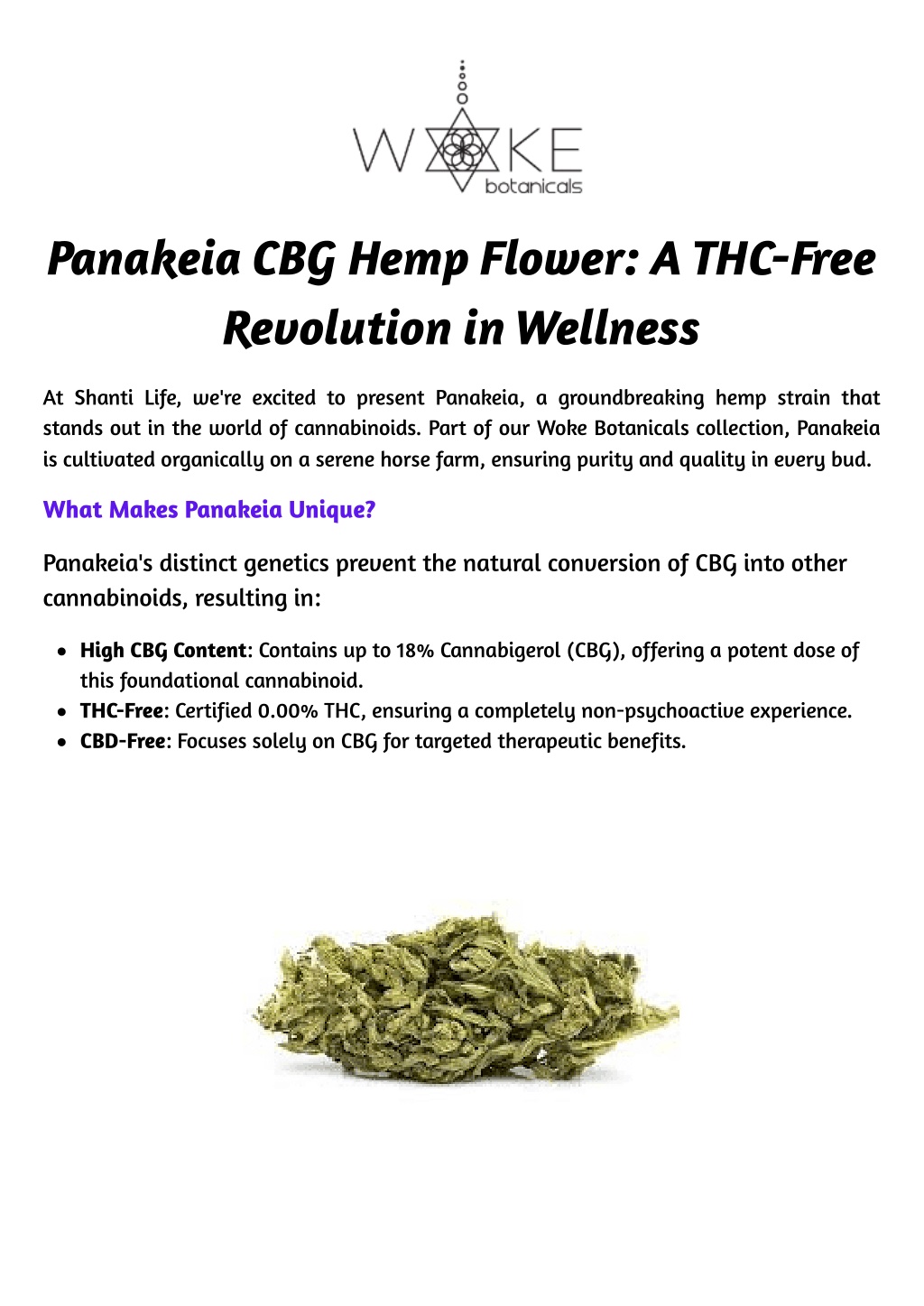 panakeia cbg hemp flower a thc free revolution l.w