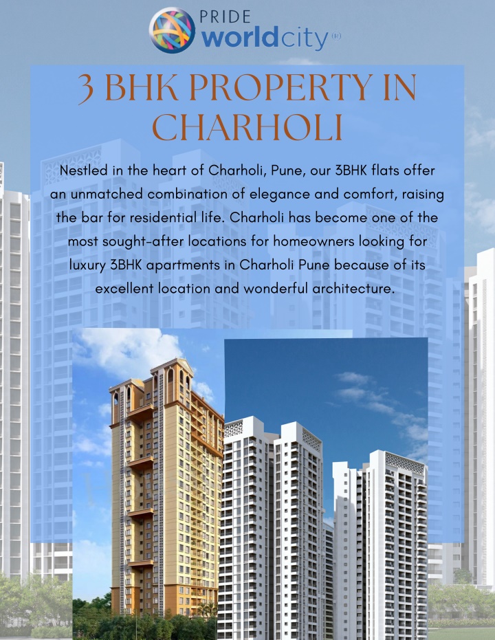 3 bhk property in charholi n.w
