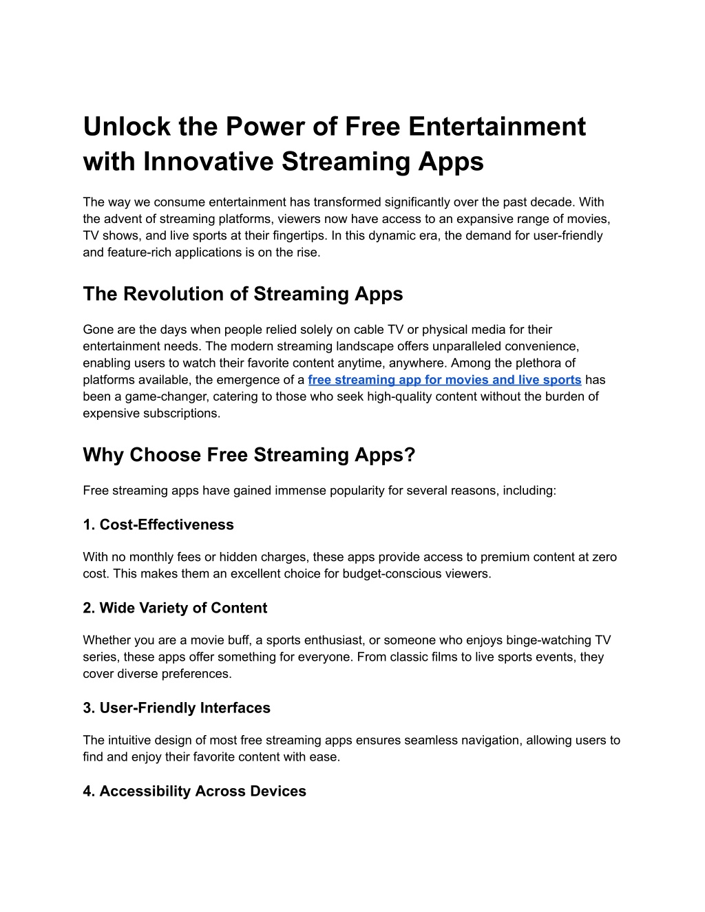 unlock the power of free entertainment with l.w