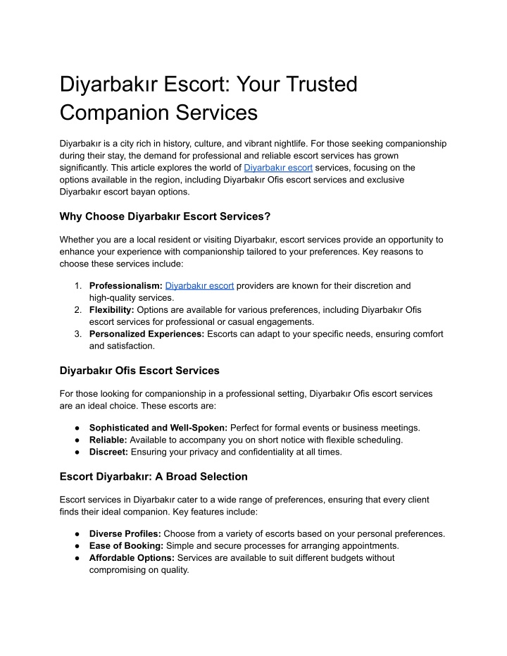 diyarbak r escort your trusted companion services n.w