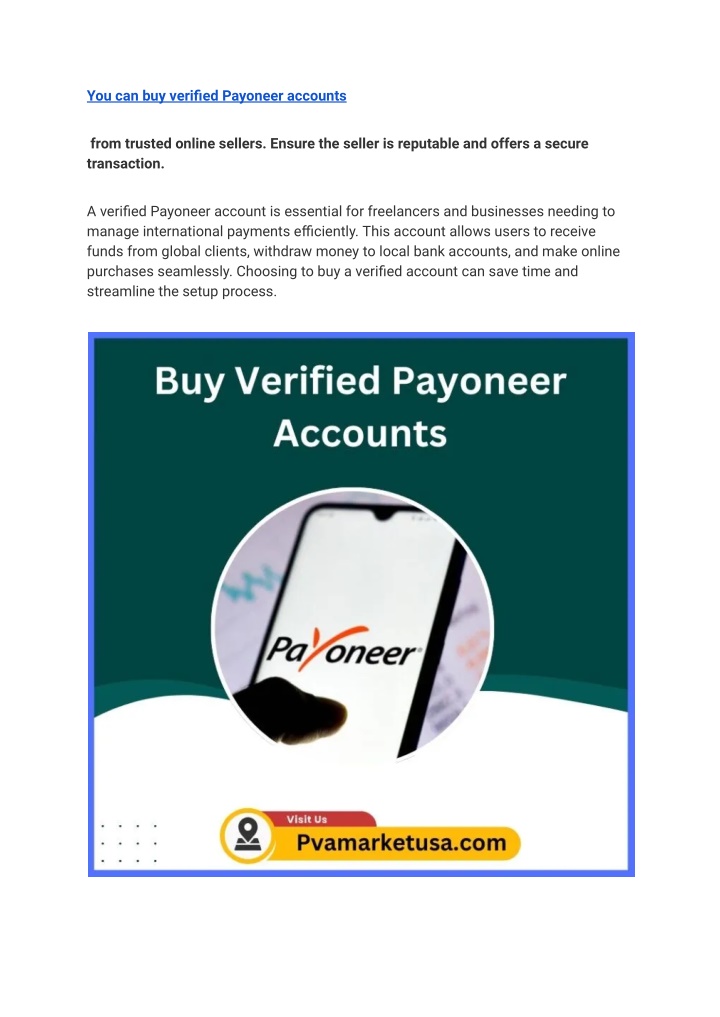 you can buy verified payoneer accounts n.w