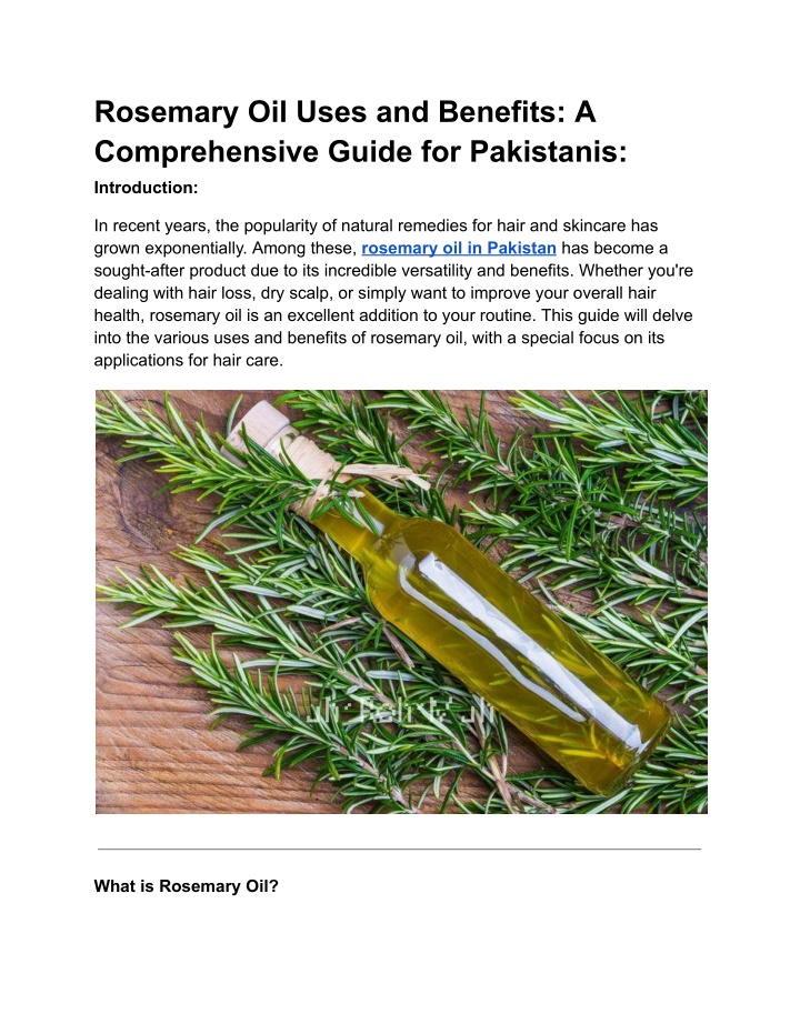 rosemary oil uses and benefits a comprehensive n.w