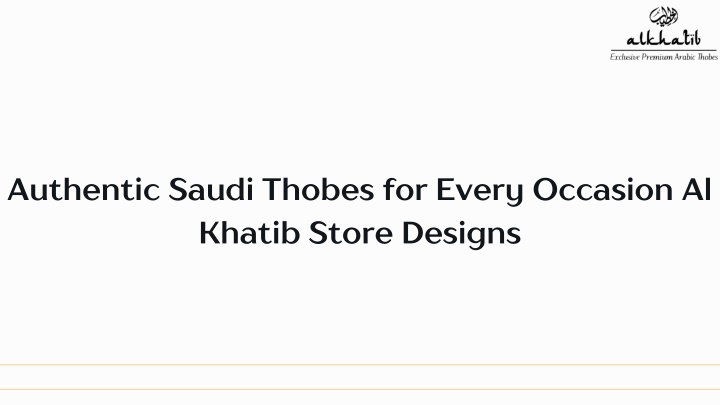 authentic saudi thobes for every occasion n.w