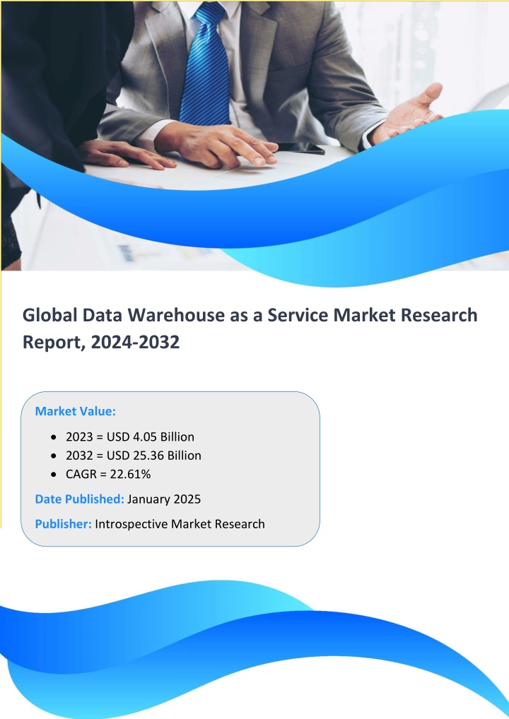 global data warehouse as a service market n.w
