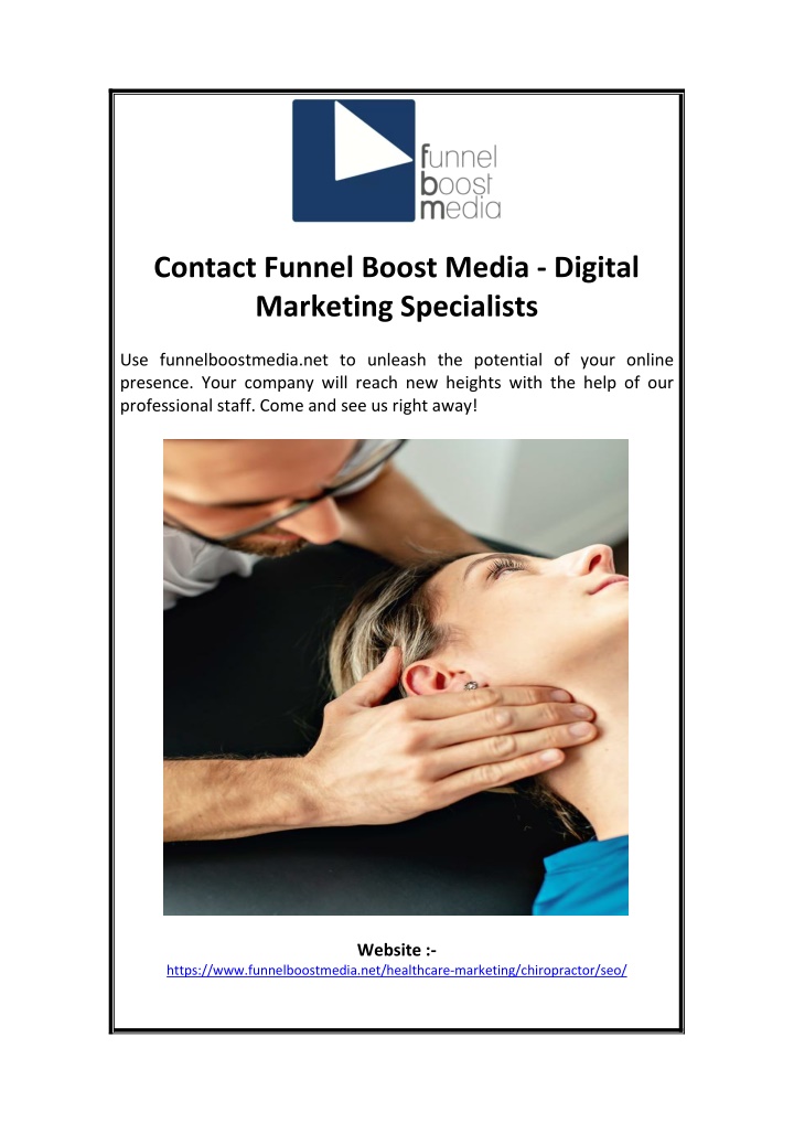 contact funnel boost media digital marketing n.w
