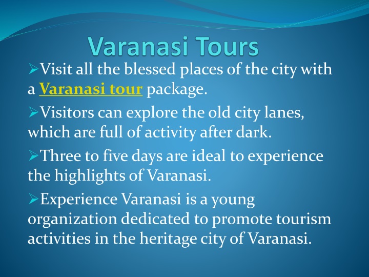 Varanasi Tours