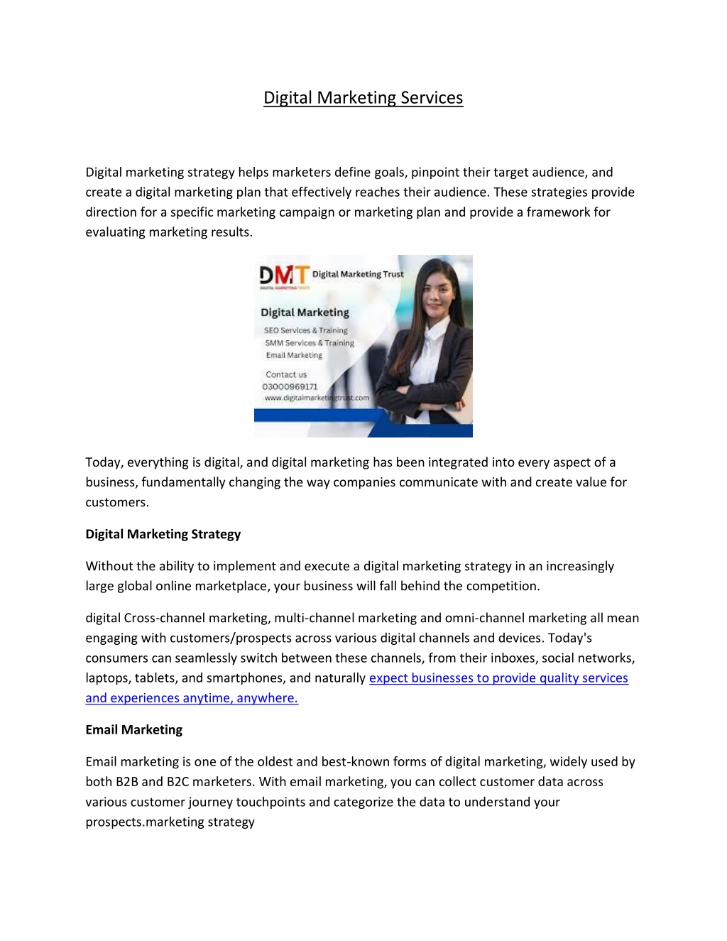 digital marketing services l.w