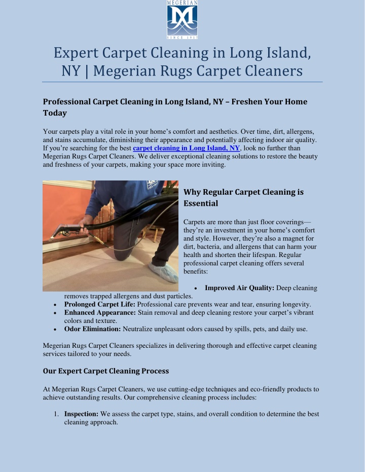 expert carpet cleaning in long island ny megerian n.w