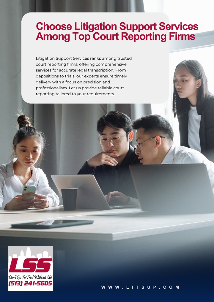 choose litigation support services among n.w
