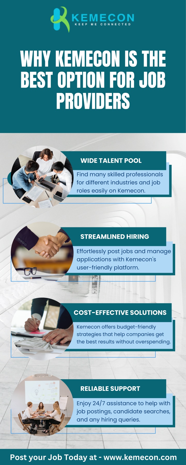 why kemecon is the best option for job providers n.w
