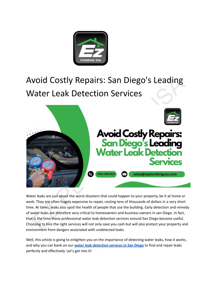 ez plumbing usa n.w