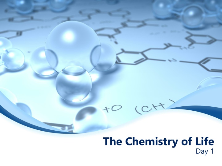 The Chemistry of Life