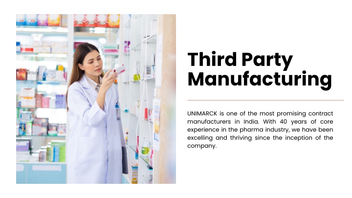 third party manufacturing n.w