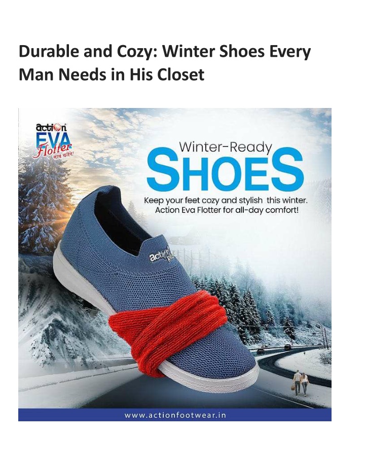 durable and cozy winter shoes every man needs n.w