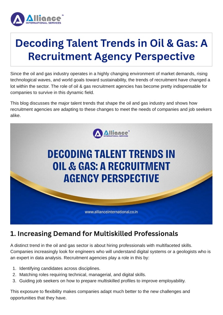 decoding talent trends in oil gas a recruitment n.w
