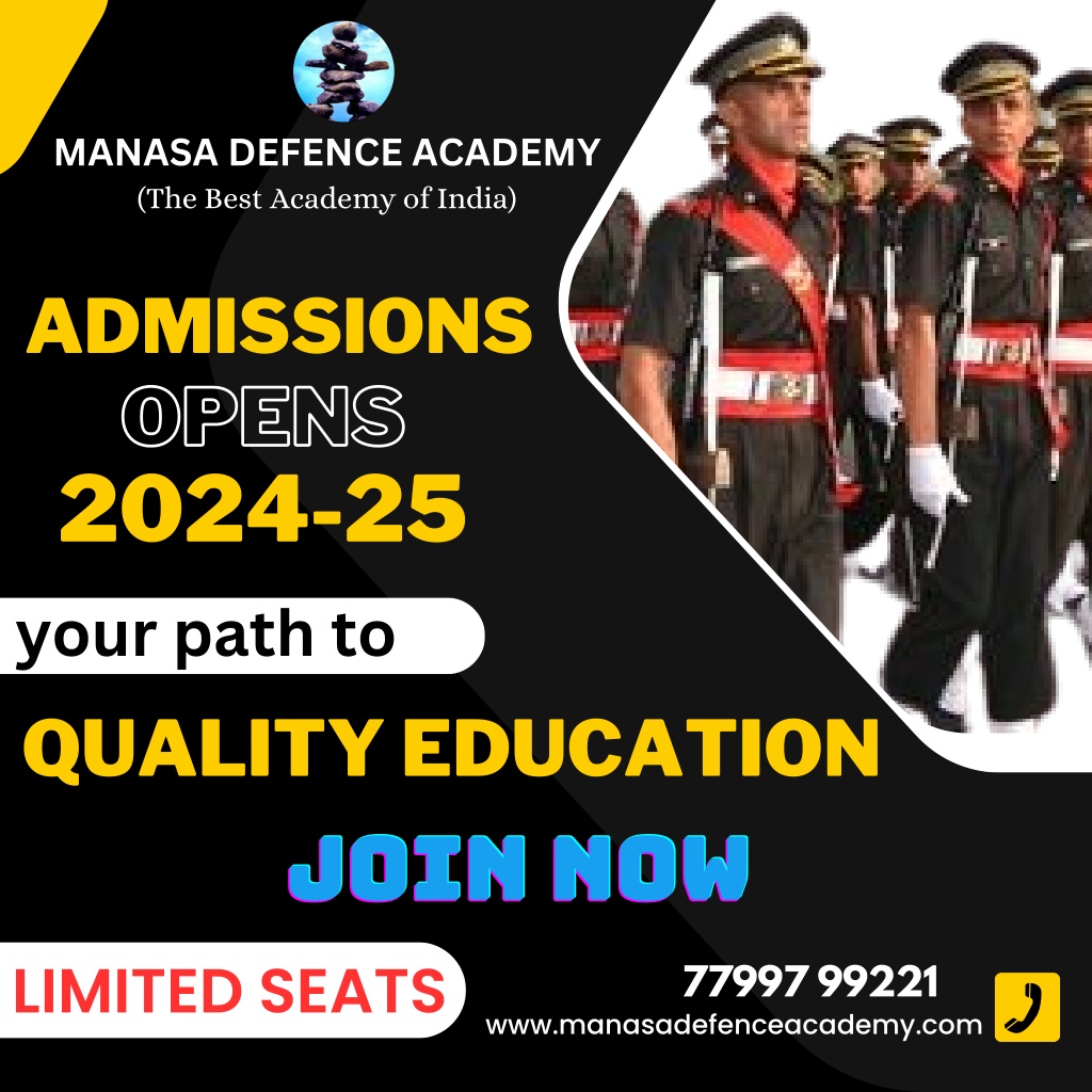 manasa defence academy the best academy of india l.w