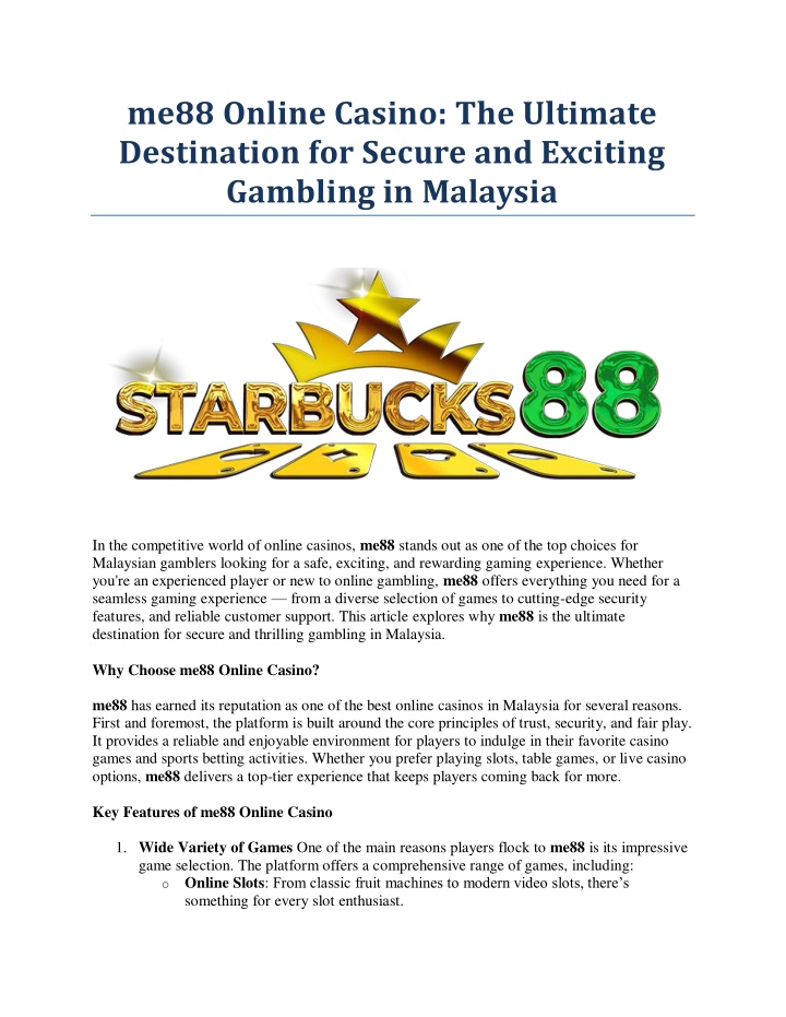 me88 online casino the ultimate destination n.w