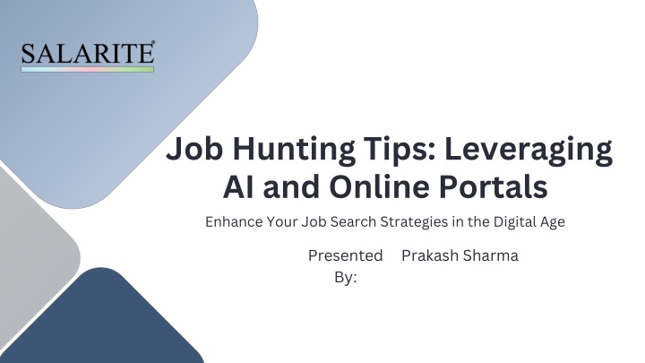 Job Hunting Tips Leveraging AI and Online Portals