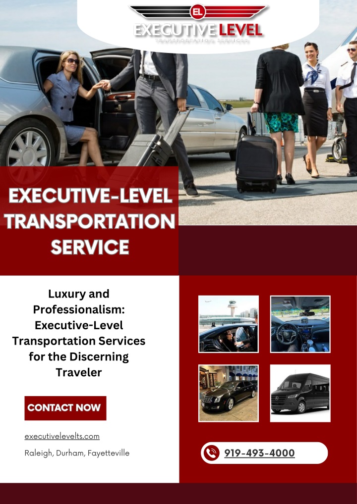 executive level transportation service service n.w