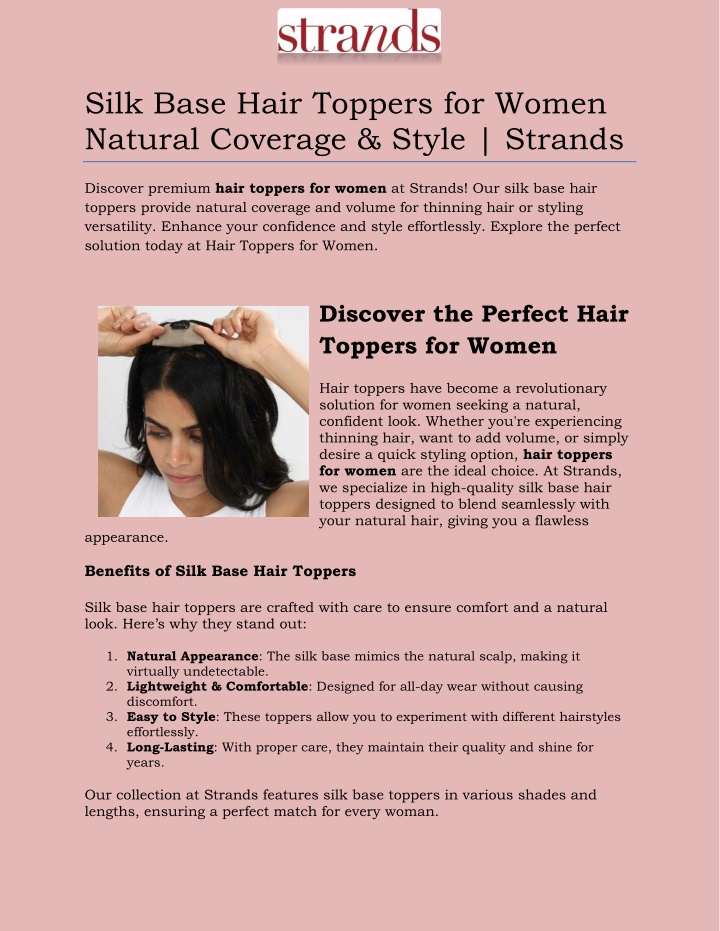 silk base hair toppers for women natural coverage n.w