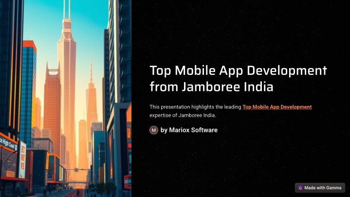 top mobile app development from jamboree india n.w