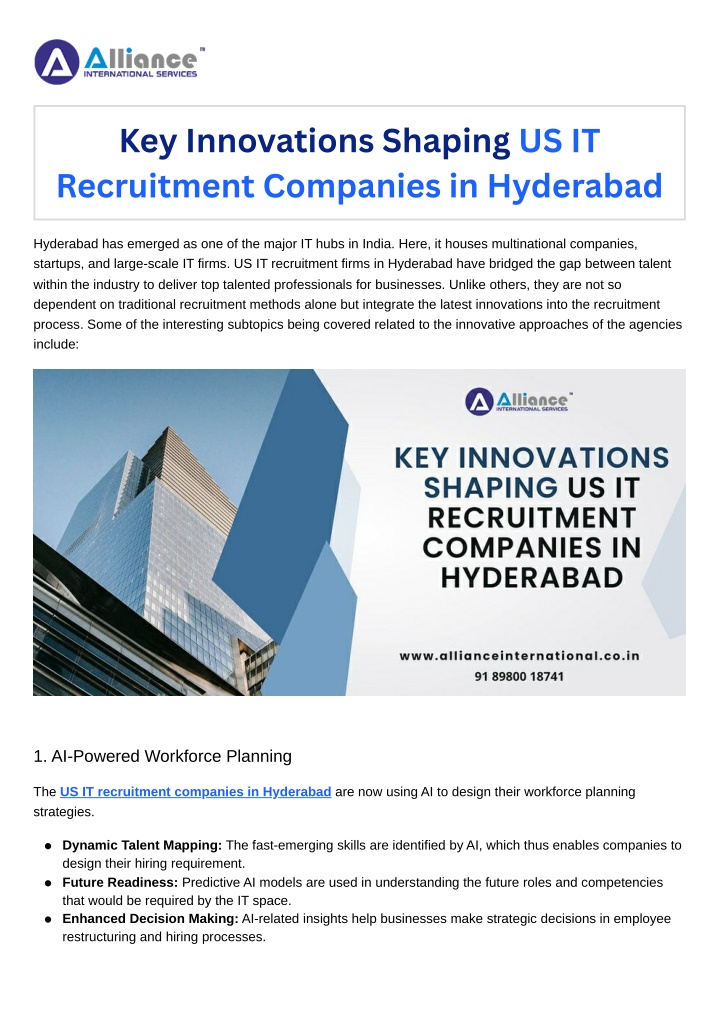 key innovations shaping us it recruitment n.w