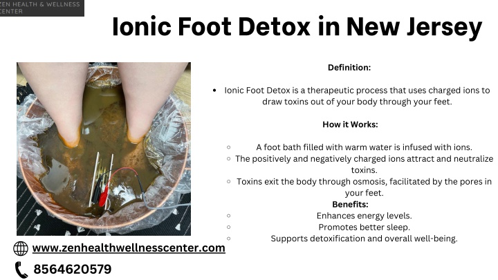ionic foot detox in new jersey n.w