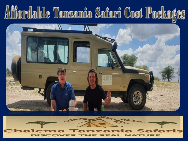 Affordable Tanzania Safari Cost Packages