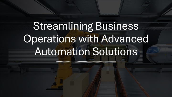 streamlining business operations with advanced n.w