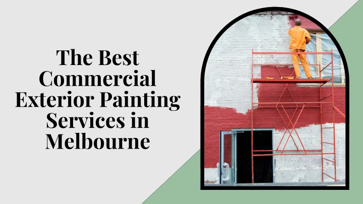 the best commercial exterior painting services n.w