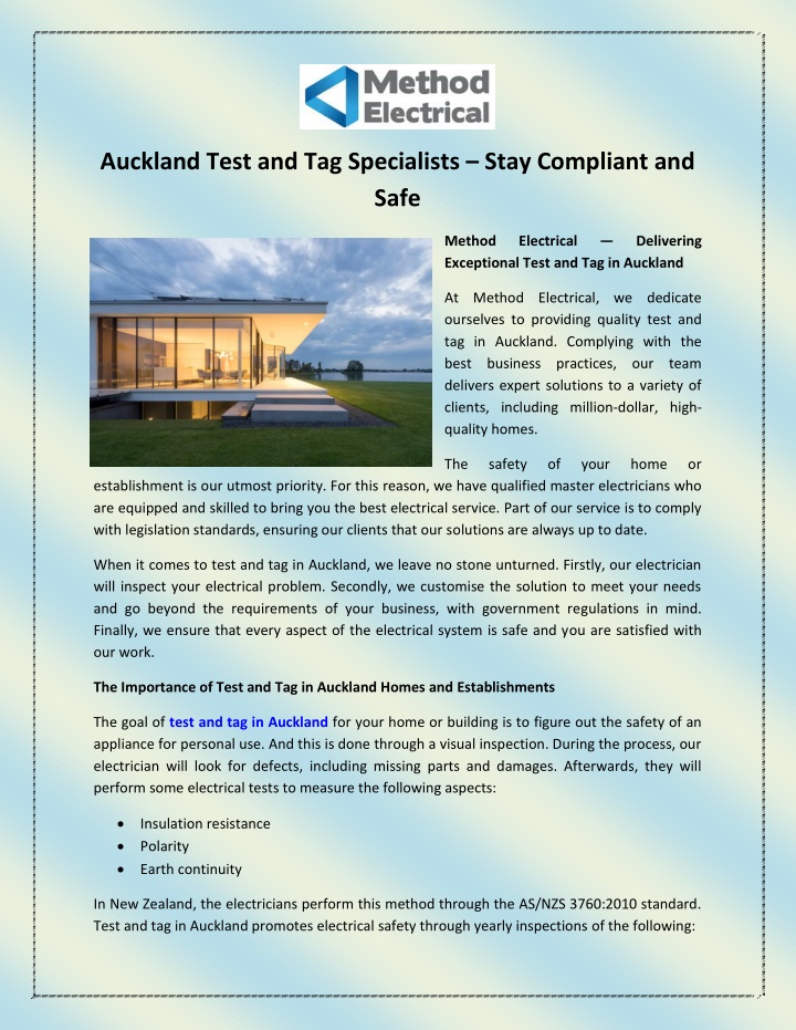 auckland test and tag specialists stay compliant n.w