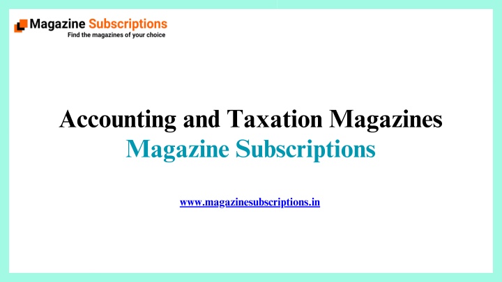 accounting and taxation magazines magazine n.w