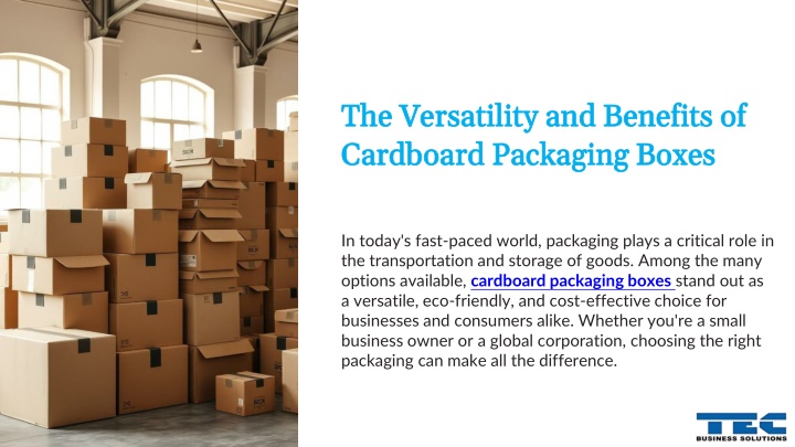 Quality Cardboard Boxes for Packaging & Shipping in Mississauga