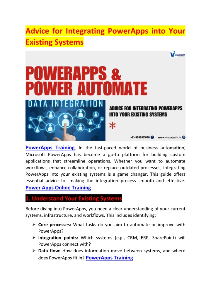 advice for integrating powerapps into your n.w
