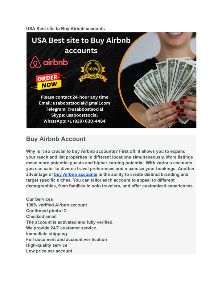 usa best site to buy airbnb accounts n.w
