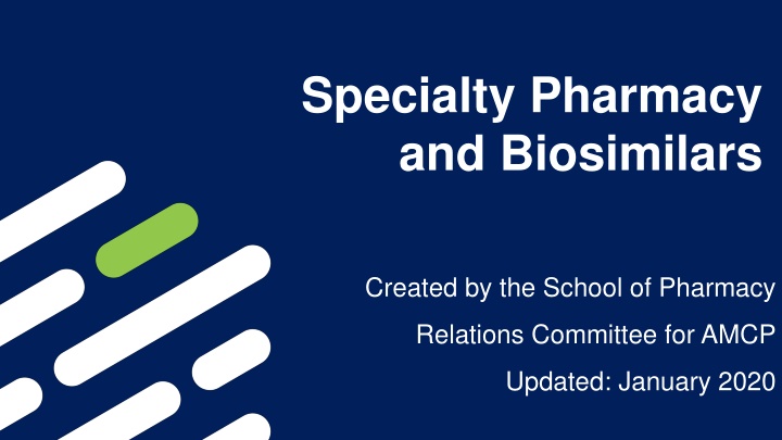 Specialty Pharmacy and Biosimilars in Managed Care: A Comprehensive Overview