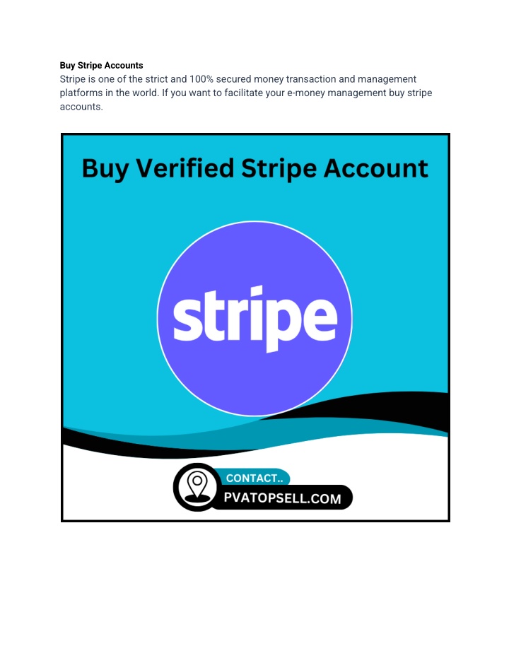 buy stripe accounts stripe is one of the strict n.w