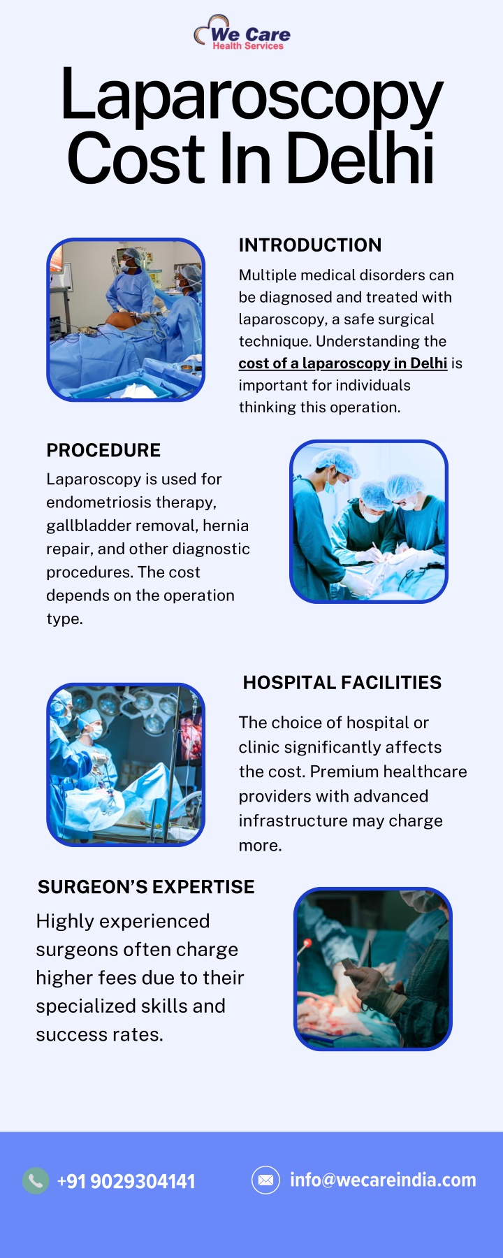 laparoscopy cost in delhi n.w