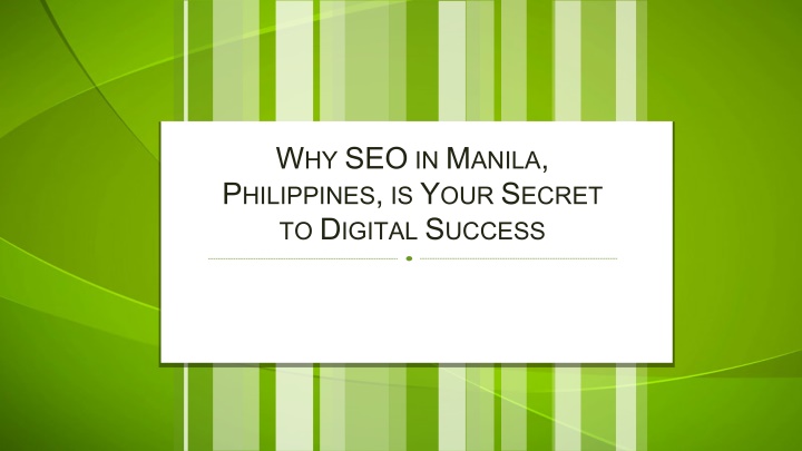w hy seo in m anila p hilippines is y our s ecret n.w