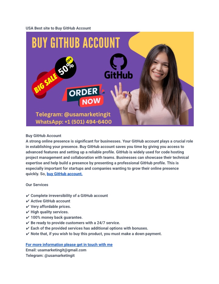 usa best site to buy github account n.w