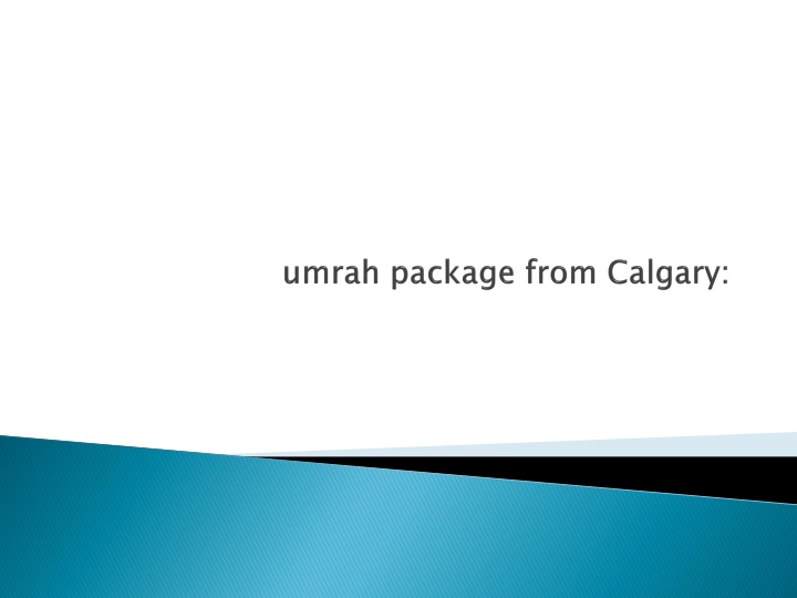 umrah from canada