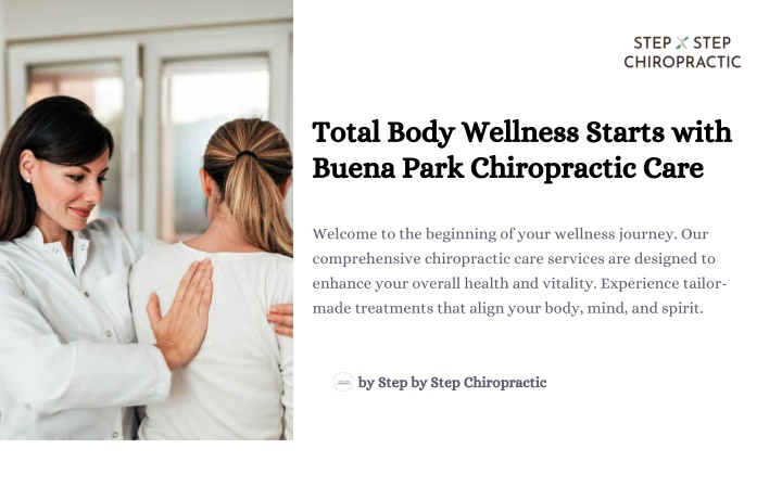 total body wellness starts with buena park n.w