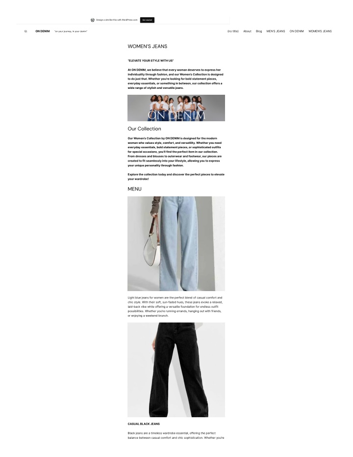 design a site like this with wordpress com n.w