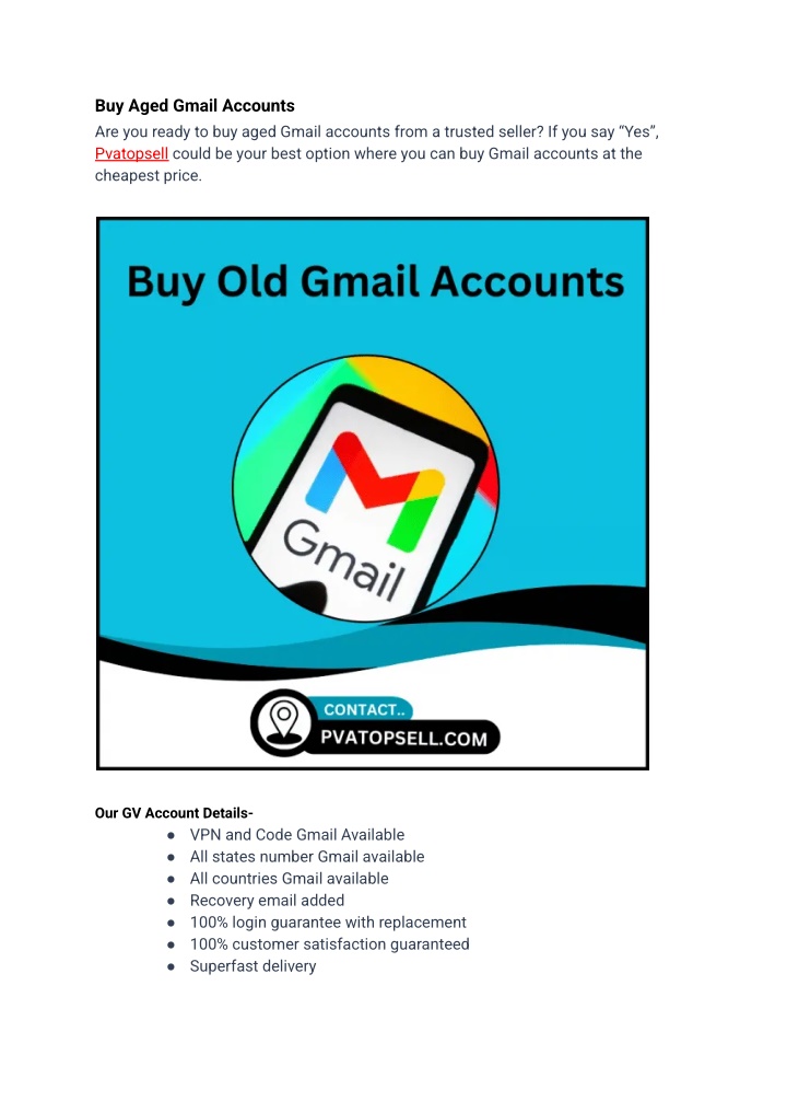 buy aged gmail accounts are you ready to buy aged n.w