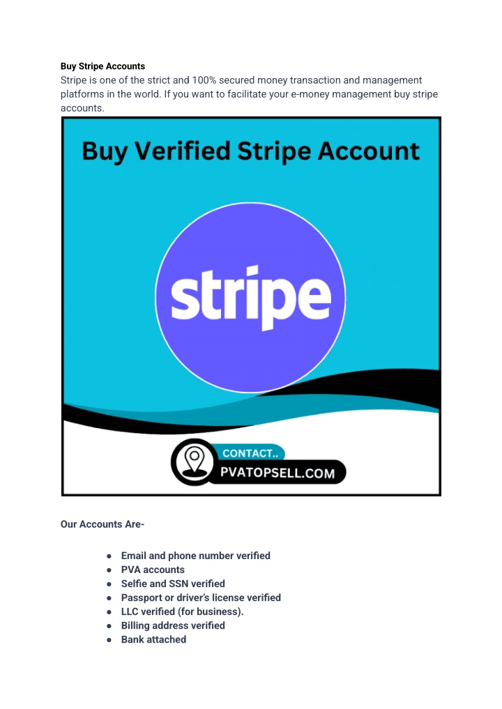 buy stripe accounts stripe is one of the strict n.w