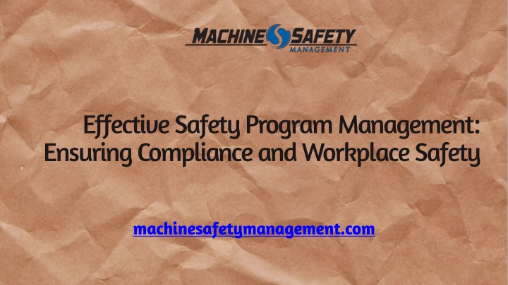 Effective Safety Program Management Ensuring Compliance and Workplace Safety