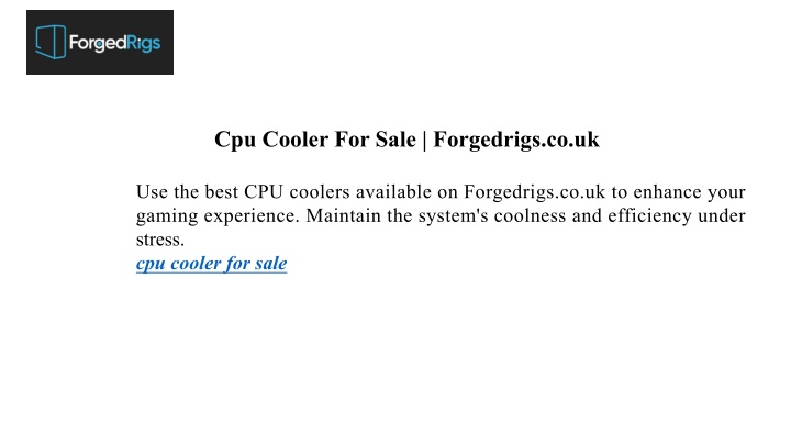 cpu cooler for sale forgedrigs co uk n.w